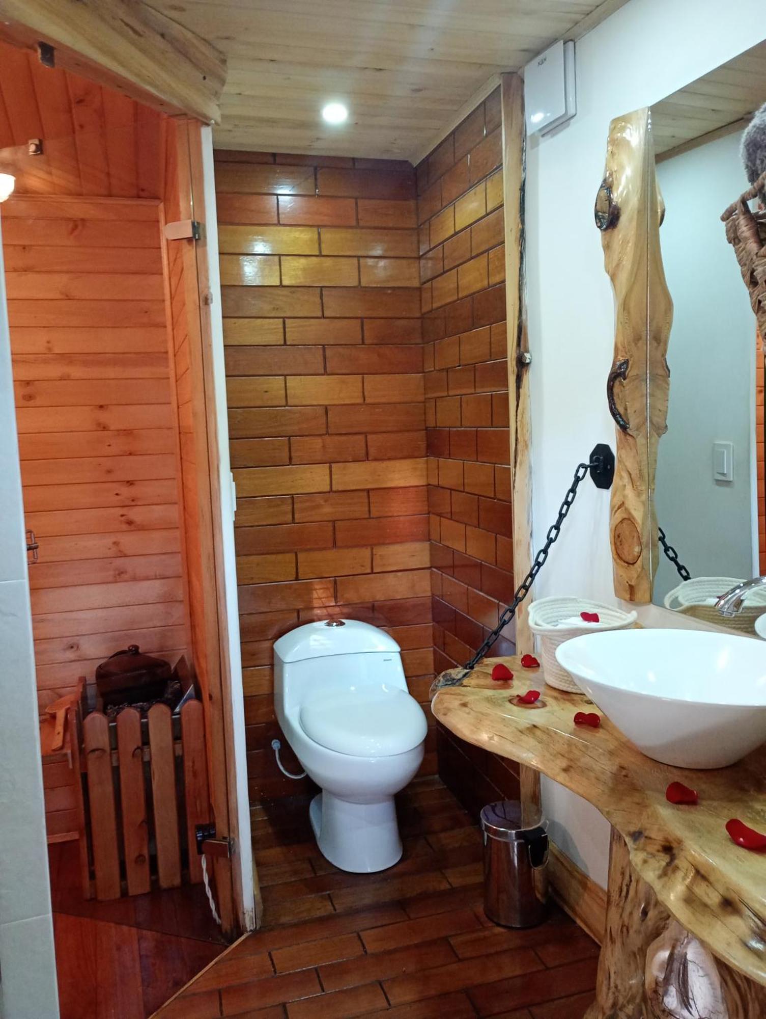 Cabana En La Calera El Pinar Экстерьер фото